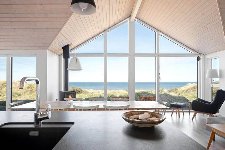 Ferienhaus mit Meerblick für 8 Personen, mit Terrasse in Grønhøj Strand - 2