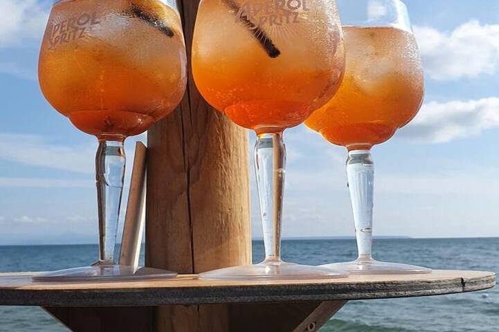 Ferienhaus für 4 Personen, mit Balkon und Garten