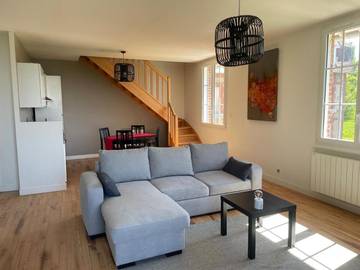 Gîte pour 2 personnes, avec balcon et vue à Cricquebœuf