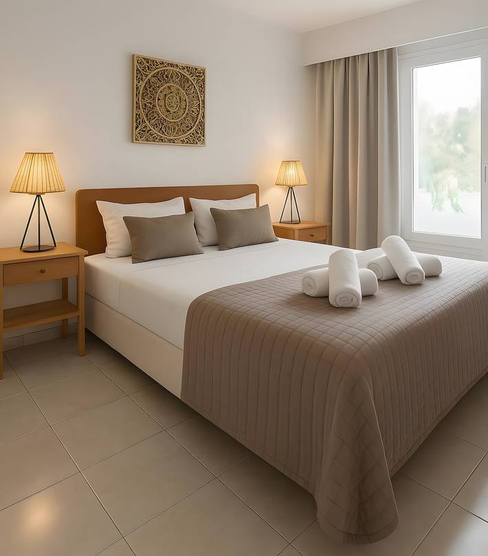 Apartamento inteiro, Apartamento 'Lovely Siesta' com Vista Montanha, Wi-Fi e Ar Condicionado in Alcúdia, Costa de Maiorca