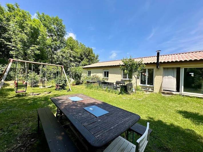 Maison de vacances pour 10 personnes, avec Terrasse ainsi que Jardin et Vue