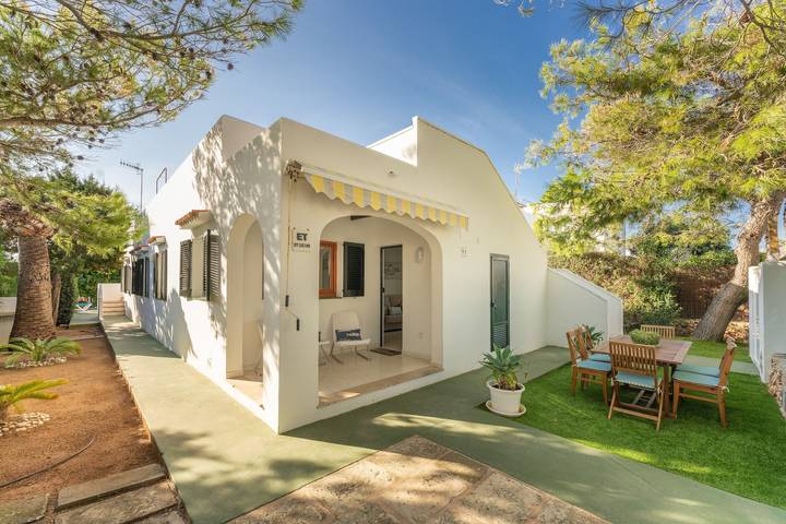 Apartment for 6 people, with Garden in Menorca