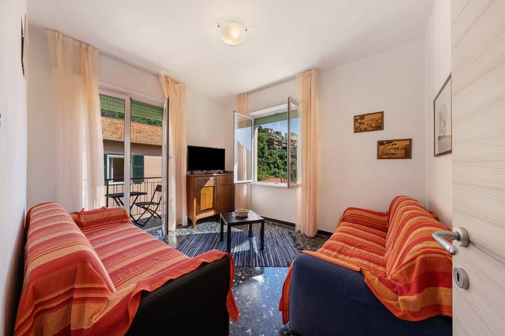 Appartamento per 6 persone, con balcone in Moneglia