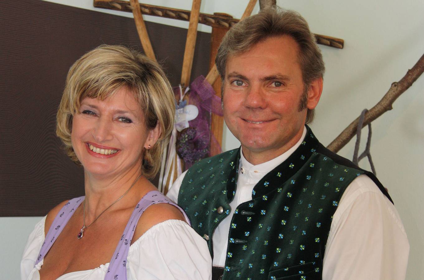 Pension Lavendel - Vier-Bett-Zimmer Chalett mit Du/Wc - 2 getrennte Schlafzimmer in Oberaudorf, Bayerische Alpen