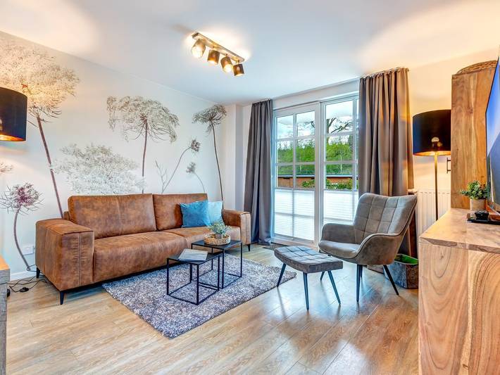 Appartement entier, Residenz am Balmer See, Whg. 43 – 4 Schlafplätze, Sauna & WLAN am See in Balm, Benz