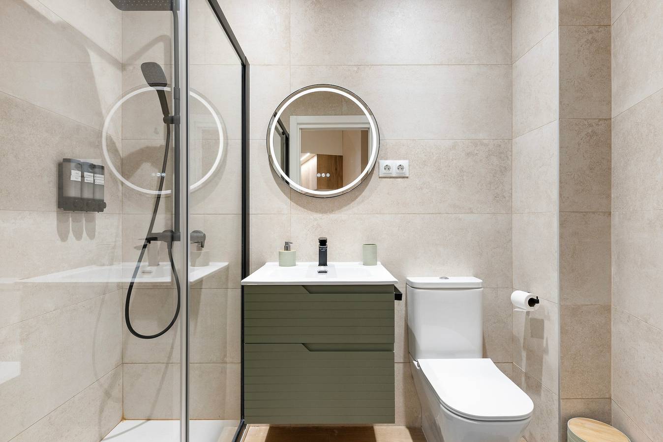 Estudio entero, Estudio 'Casamar - New Malagueta' con Wi-Fi y Aire Acondicionado in Playa de la Malagueta, Málaga