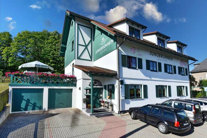 Hotel für 2 Personen, mit Terrasse und Garten sowie Ausblick in Bad Brambach - 2