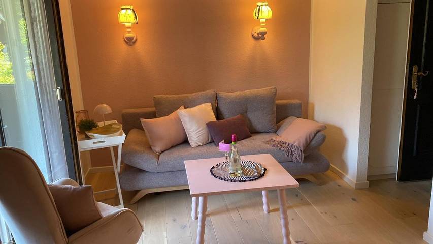 Ferienwohnung für 2 Personen, mit Ausblick und Balkon in Bayerisch Gmain