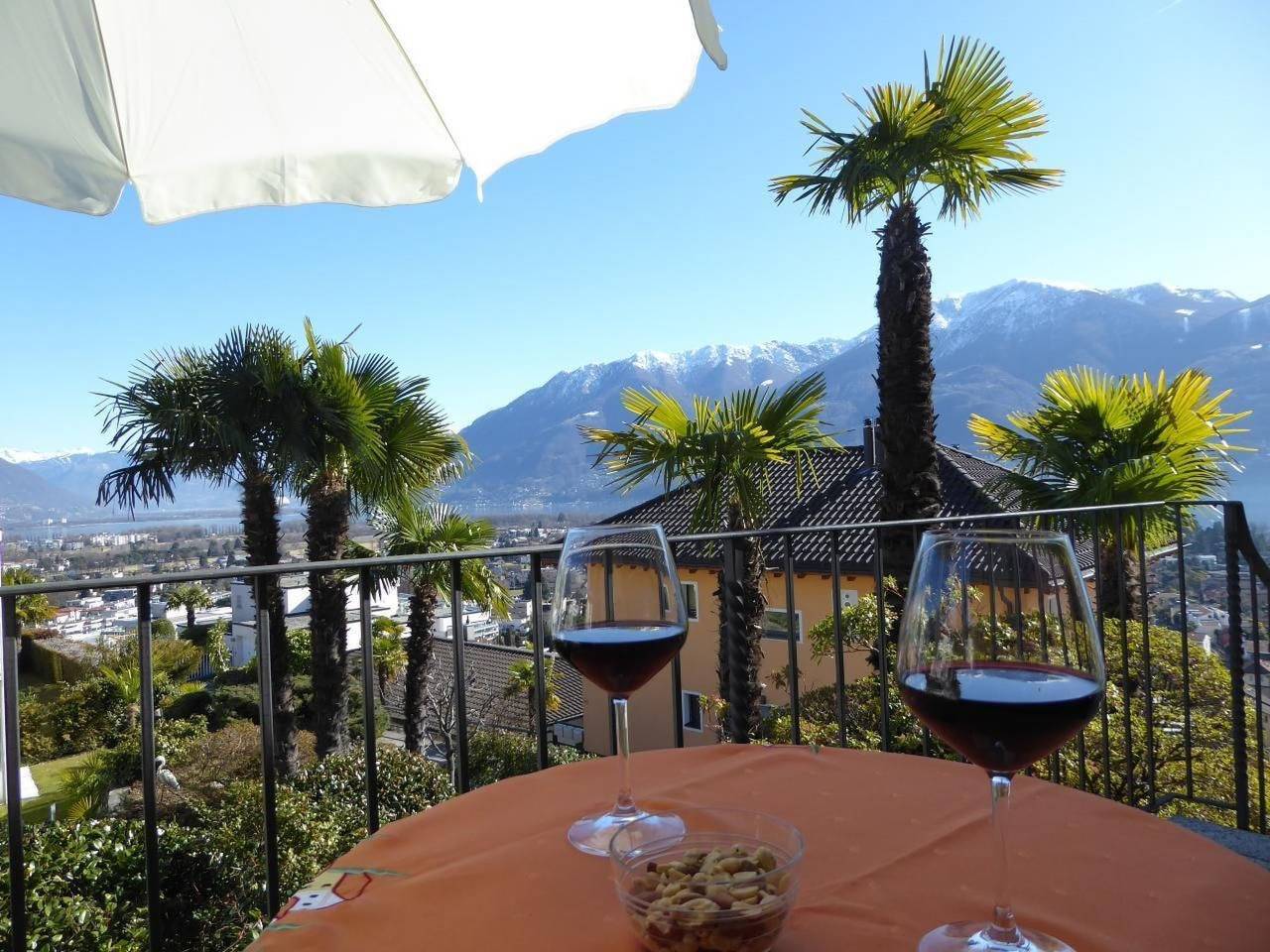 Entire apartment, Casa Rocca Bella C in Ascona, Ticino Alps and Verbano