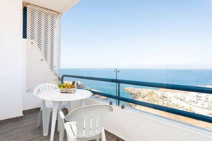Appartamento per 2 persone, con piscina e terrazza in Playa Paraíso
