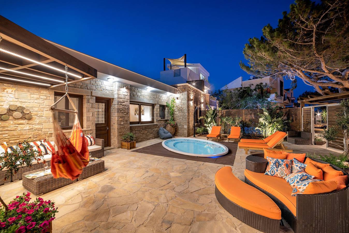 Villa für 8 Personen mit Meerblick in Koutsouras, Lasithi