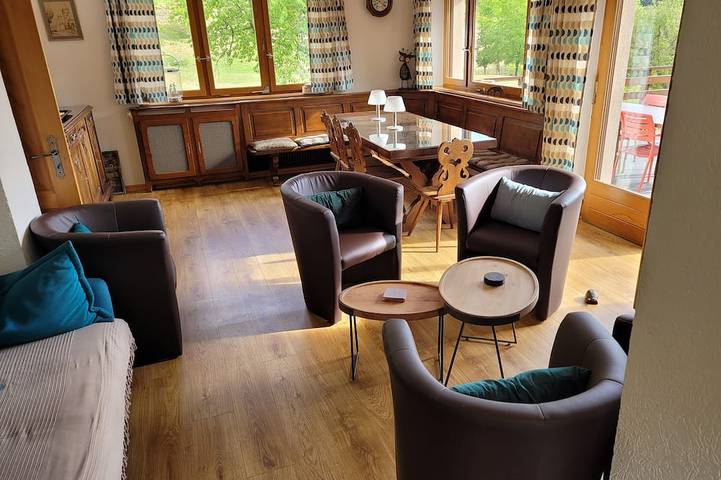 Location de vacances pour 4 personnes, avec balcon ainsi que jardin et sauna, animaux acceptés à Breitenbach - 4