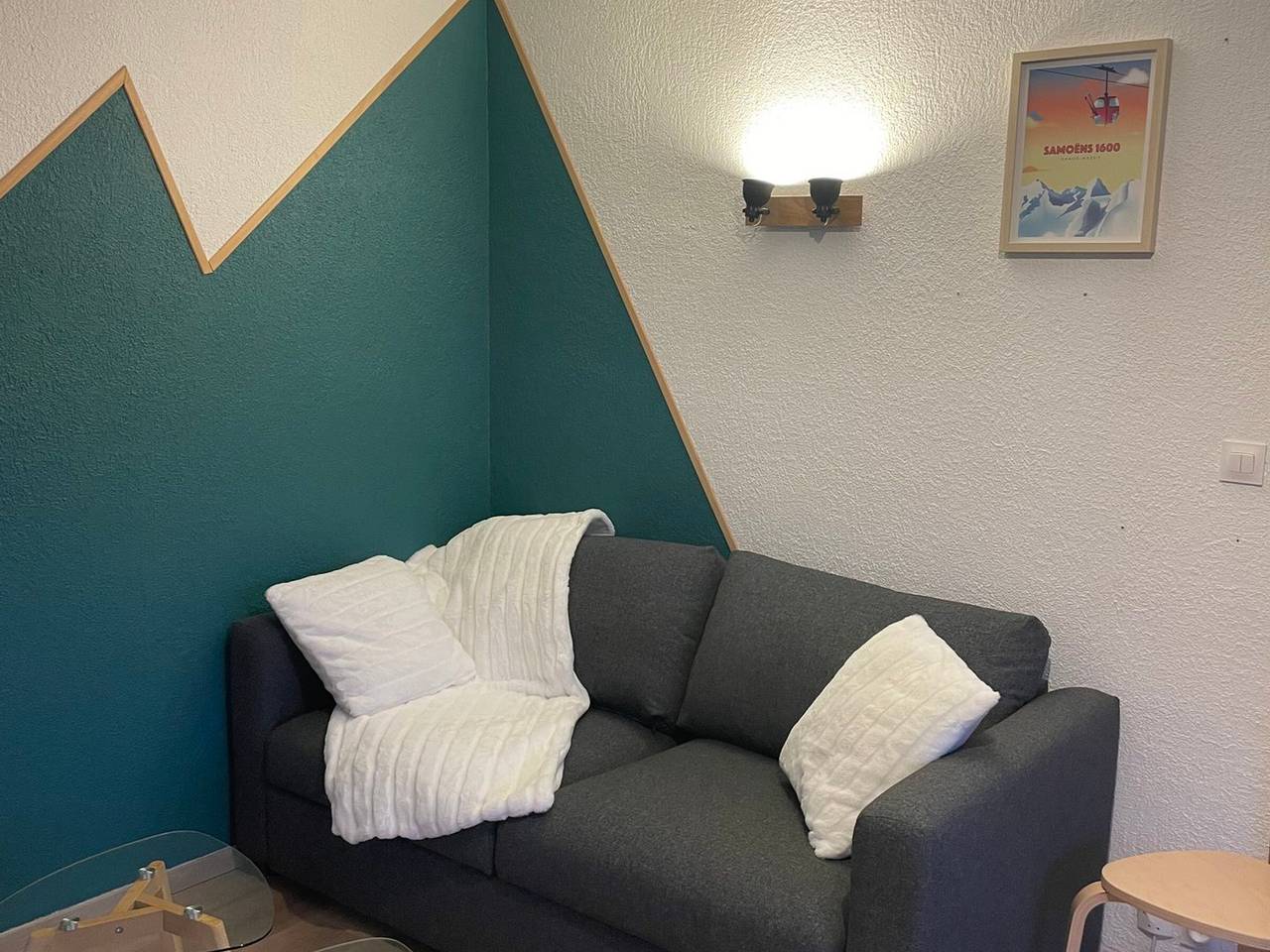 Appartement entier, Charmant appartement rénové au cœur de Samoëns, proche skibus in Samoëns, Région de Bonneville