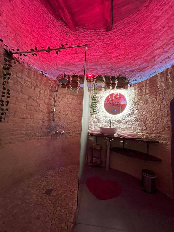 Location de vacances pour 4 personnes, avec jacuzzi et piscine ainsi que jardin et sauna à Lavaurette - 3