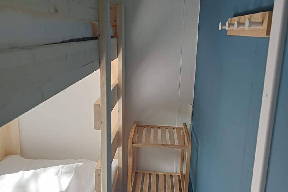 Cozy, mobile home Banjer at camping de Tien Heugten in Schoonloo in Drenthe