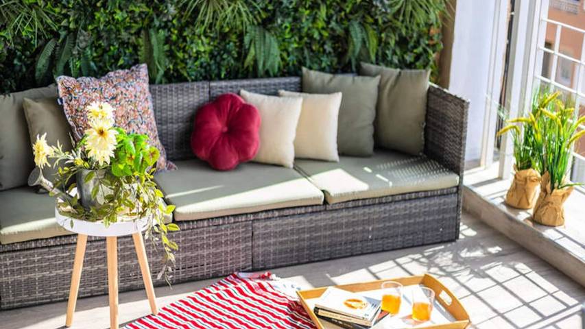 Loft voor 8 personen, met tuin in Alicante