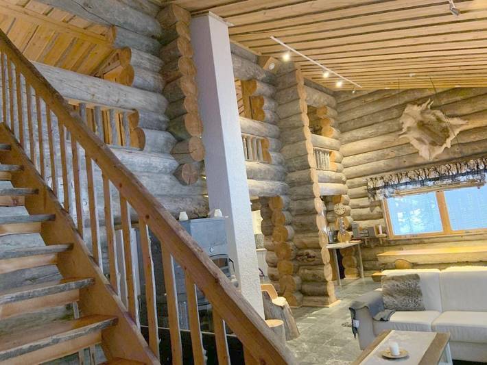 Maison pour 8 personnes, avec vue ainsi que jardin et sauna en Finlande