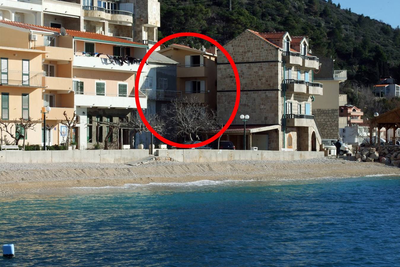 Ganze Wohnung, Studio Appartement am Strand Drasnice, Makarska As-6697-a in Drašnice, Makarska Riviera