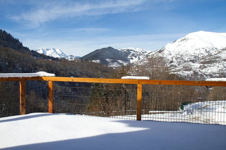 Chalet pour 10 personnes avec balcon in Mont-de-Lans, Les Deux Alpes