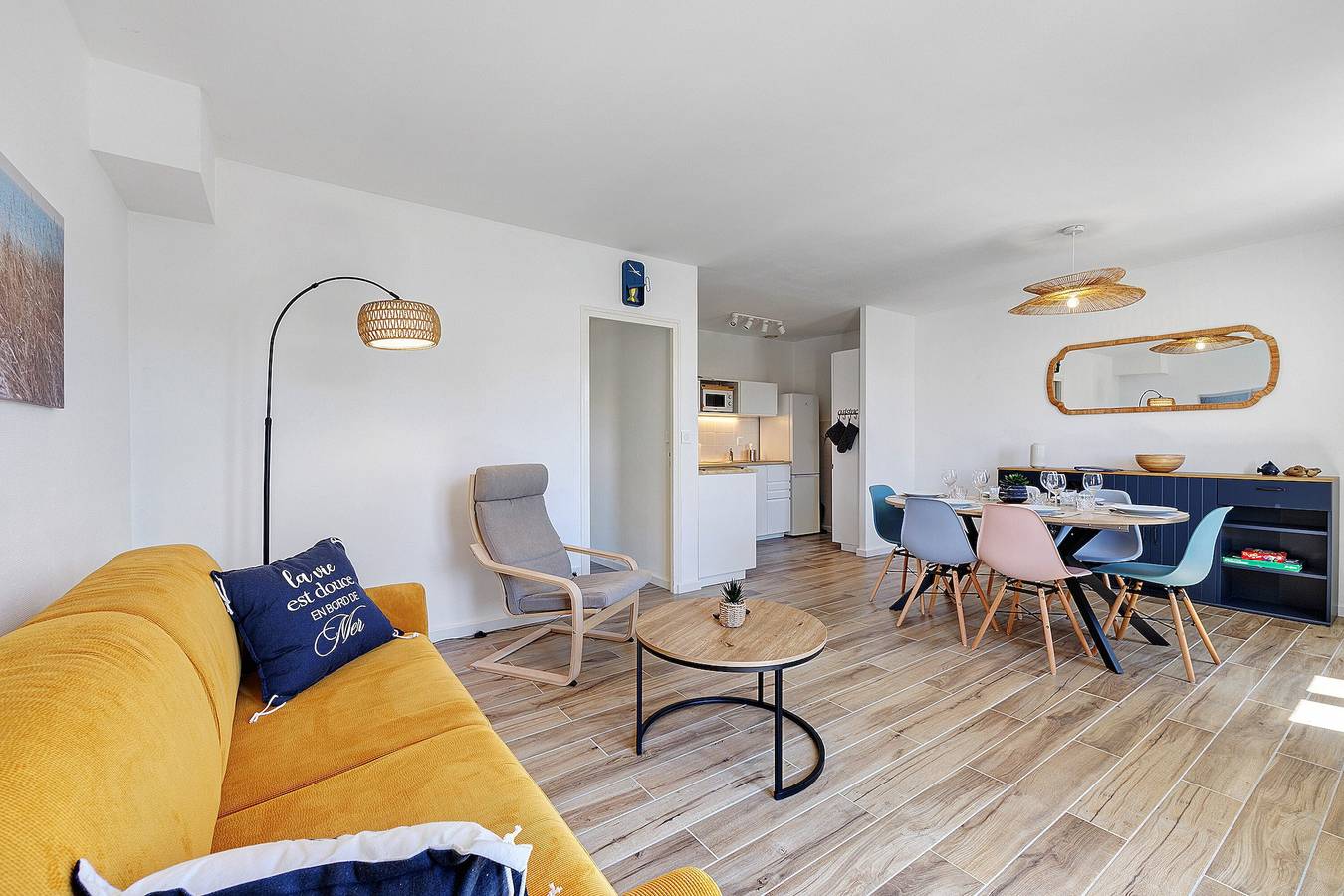 Maison de vacances « L’Epine Bleue » avec terrasse privée, jardin privé et Wi-Fi in L'Épine, Noirmoutier