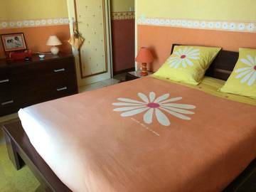Cottage pour 2 personnes, avec terrasse ainsi que vue et jardin à La Possession