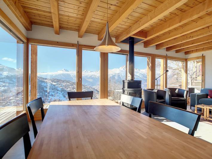 Ferienhaus für 6 Personen, mit Terrasse und Garten in Nendaz - 4