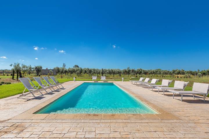 Villa pour 10 personnes avec jardin in Ugento, Golfe de Tarente