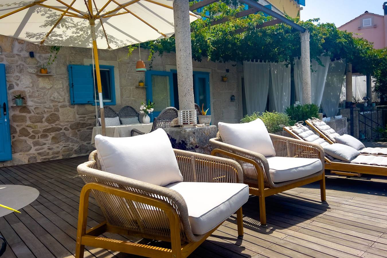 Ganze Wohnung, Öko-Aparthotel The Dreamers' Club - Arabia für 5 in Lumbarda, Korcula