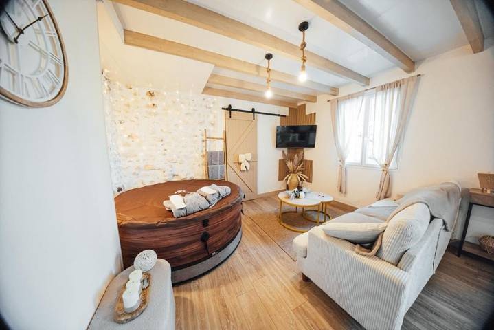 Maison de vacances pour 2 personnes, avec jacuzzi