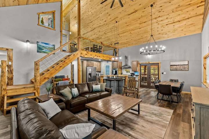 Ferienhaus für 8 Personen, mit Seeblick und Garten sowie Terrasse, mit Haustier - 1