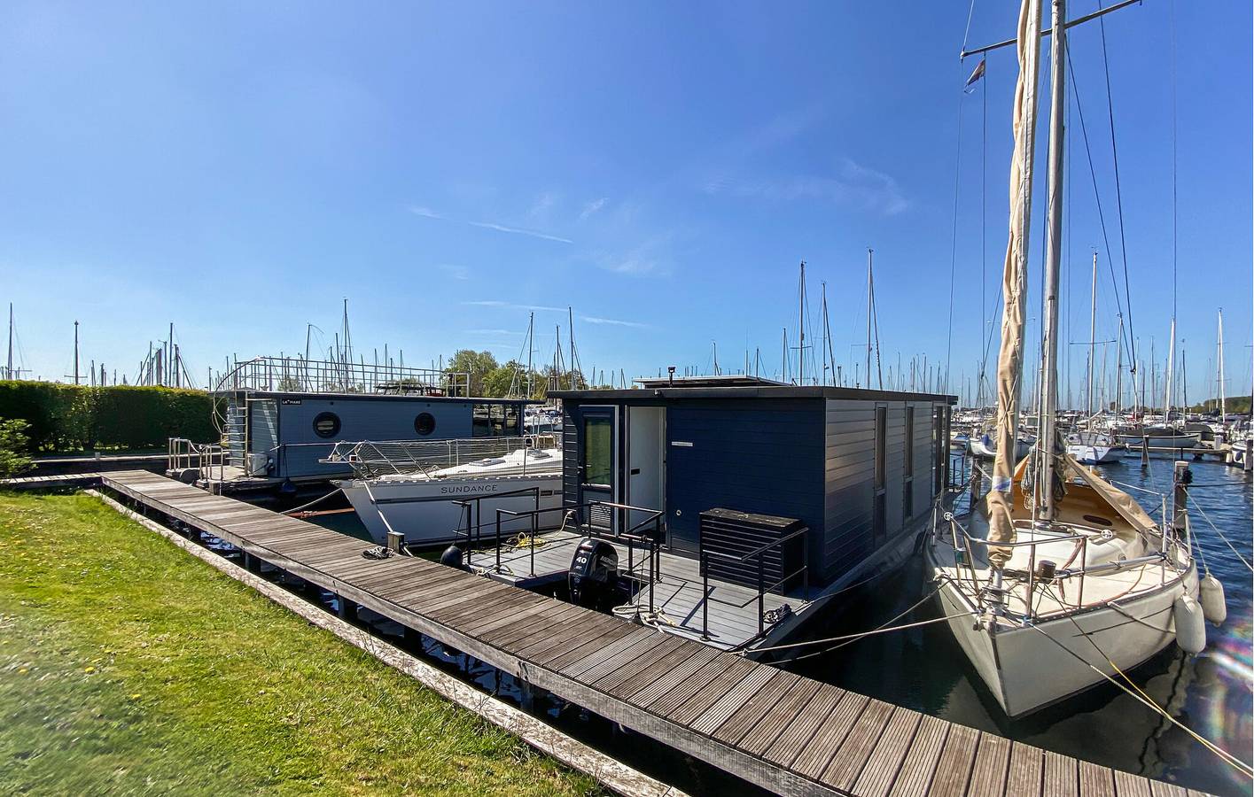 Hausboot für 5 Personen mit Terrasse in Niederländische Nordsee