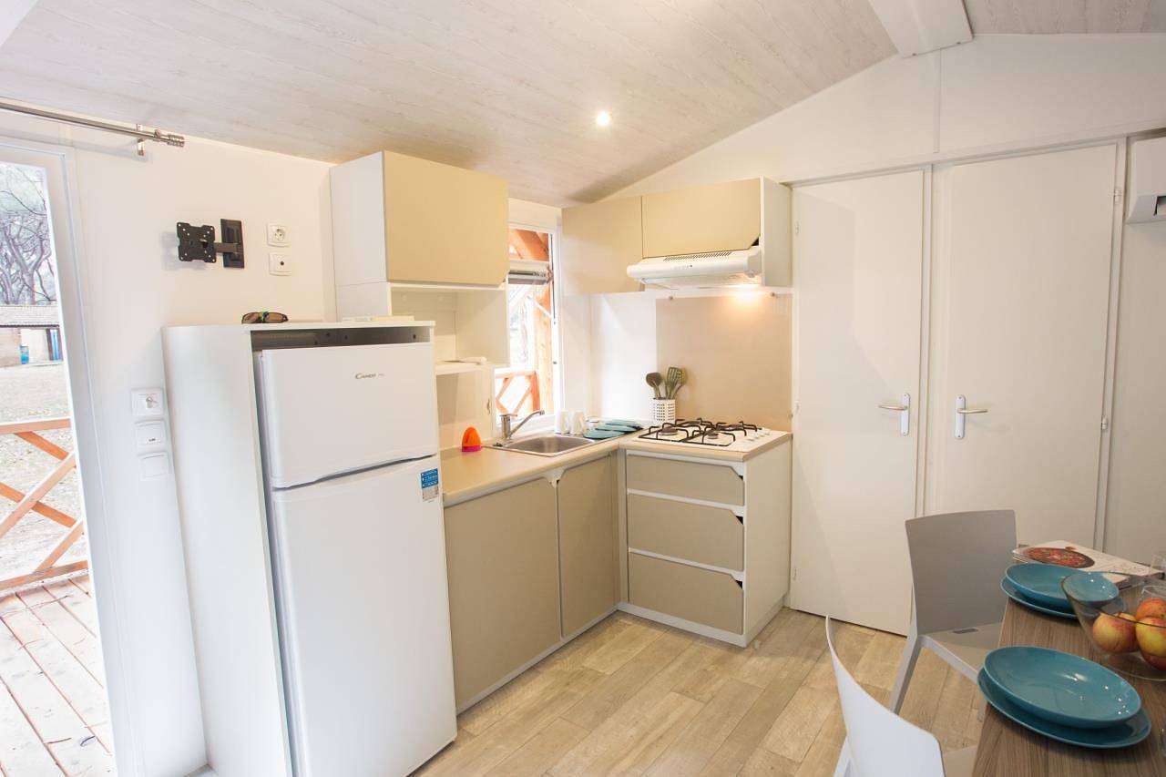Feriendorf Marze Mobilehome Lodge Superior für 6 Personen in Grosseto, Grosseto Provinz