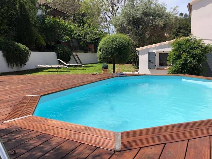 Location de vacances pour 5 personnes, avec jardin et piscine ainsi que bassin pour enfant et terrasse à Allauch - 2