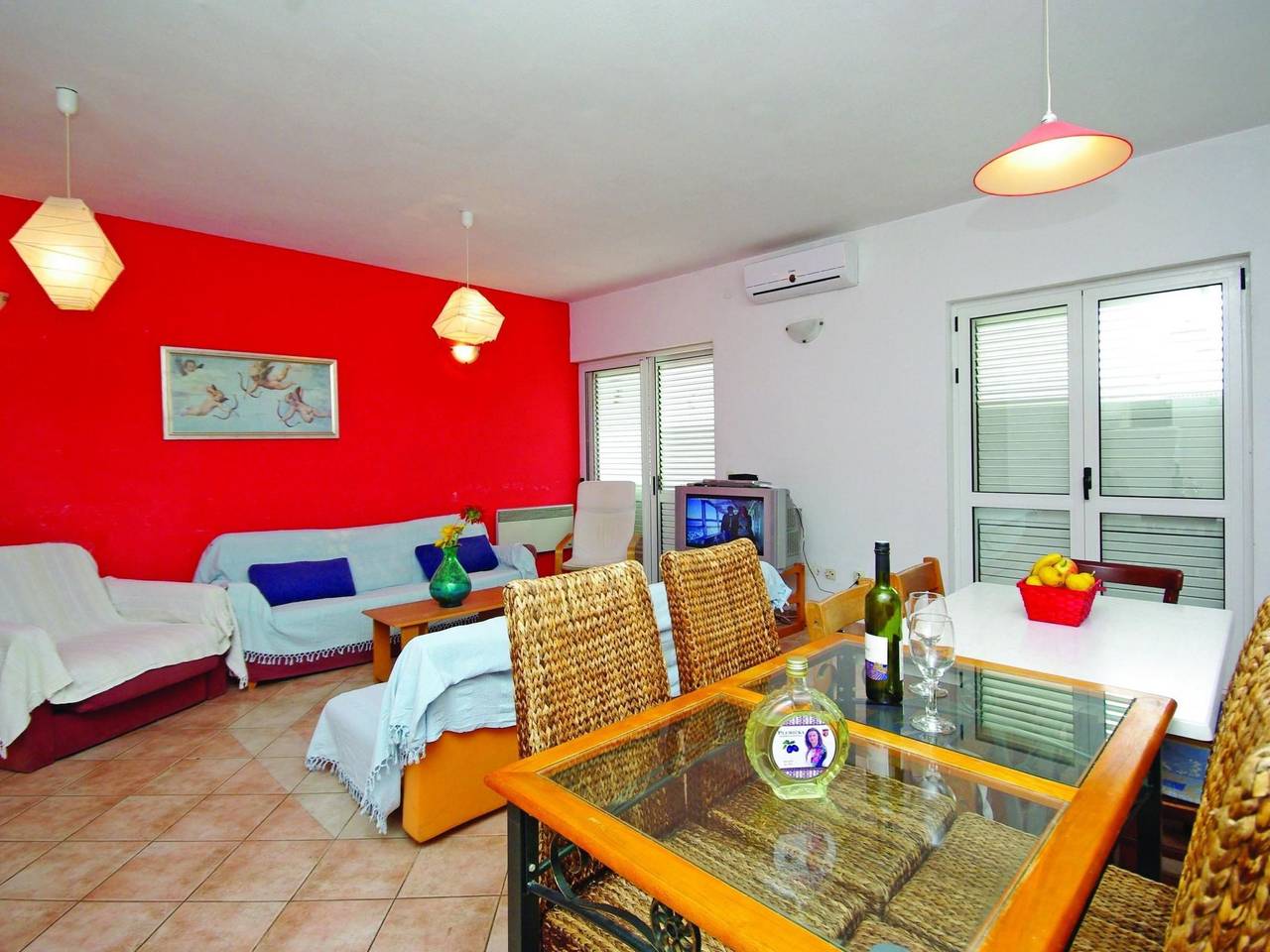 Hel lägenhet, Große Wohnung in Zelenka mit Eigenem Parkplatz in Makarska, Makarskas riviera