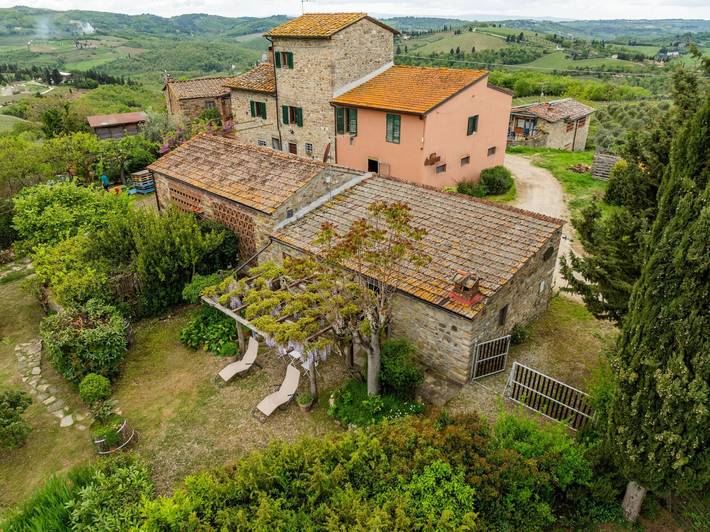 Ganze Wohnung, Ferienwohnung 'Vallone Di Cecione' mit privatem Garten und Wi-Fi in Greve In Chianti, Chianti