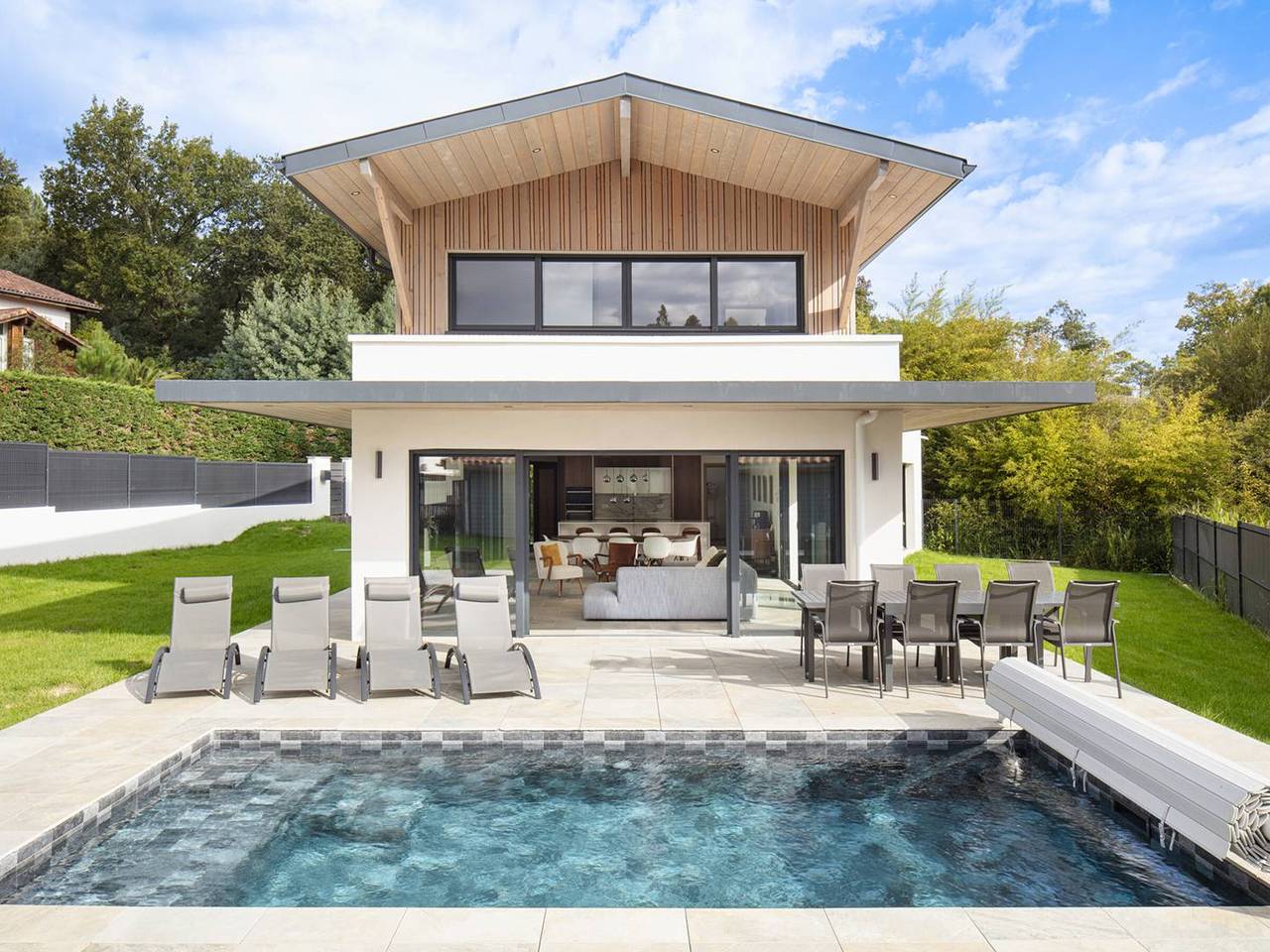 Villa de Luxe à Seignosse: Golf, Piscine Chauffée, Proche Plages in Seignosse, Côte d’Argent