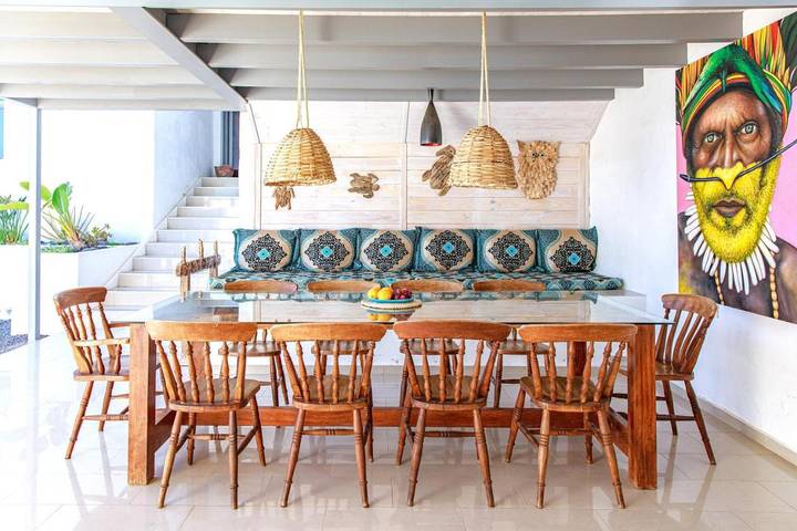 Casa rural para 10 personas, con jardín y piscina además de vistas al lago y vistas en Haría - 4