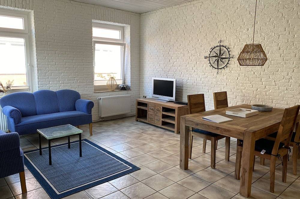 Ganze Wohnung, Ferienwohnung \"Seestern\" mit großem Garten im Herzen von Pilsum in Pilsum, Krummhörn