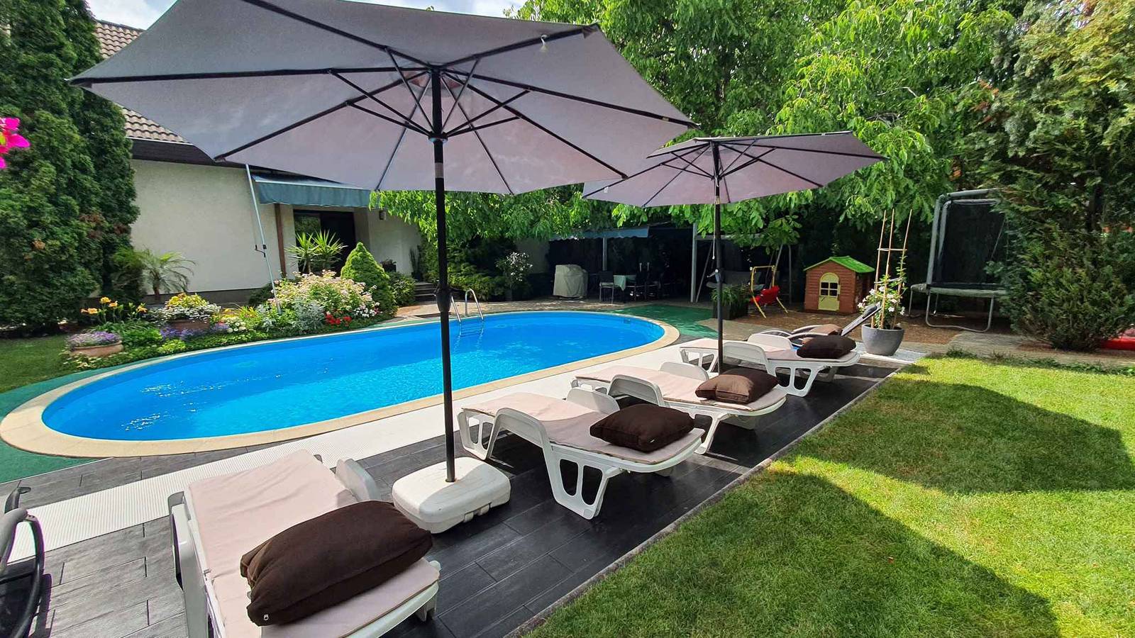 Ferienhaus mit großem Pool  in Siofok, Siófok und Umgebung