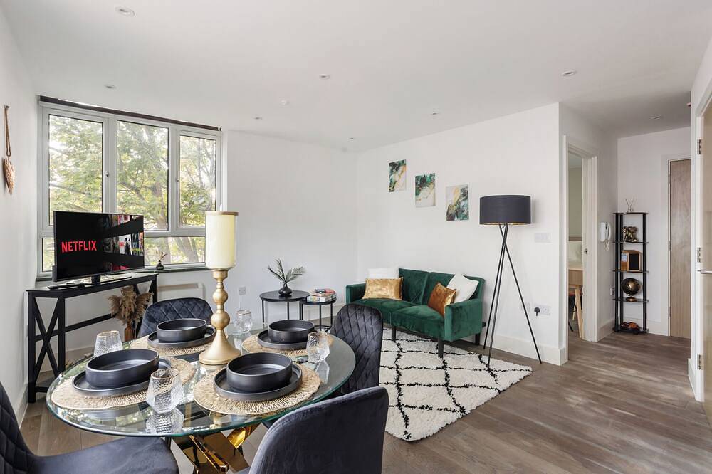 Appartement entier, Vibrant city centre apartment stay- stylish home from home in Chelmsford, Essex