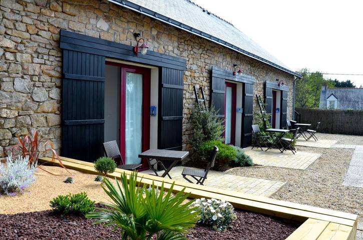 Location de vacances pour 2 personnes, avec jardin et piscine à La Turballe