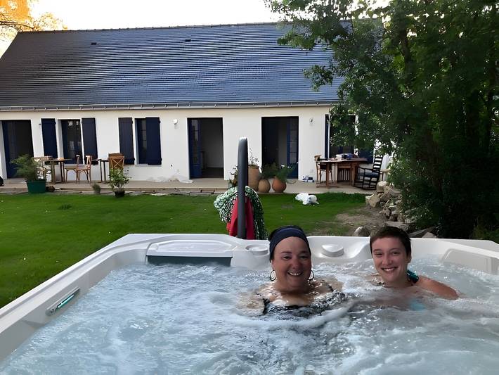 Chambre d’hôte pour 2 personnes, avec jardin et jacuzzi dans Parc naturel régional du Golfe du Morbihan - 3