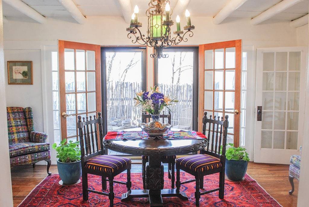 Historische La Posada de Taos 3 Br, Zwei-Block-Spaziergang in die Innenstadt von Plaza in Taos, Taos County