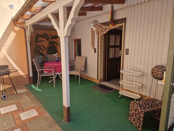 Ferienwohnung 'Goldener Harz' mit Bergblick, Gemeinschaftsterrasse und Wlan in Bad Lauterberg, Harzvorland