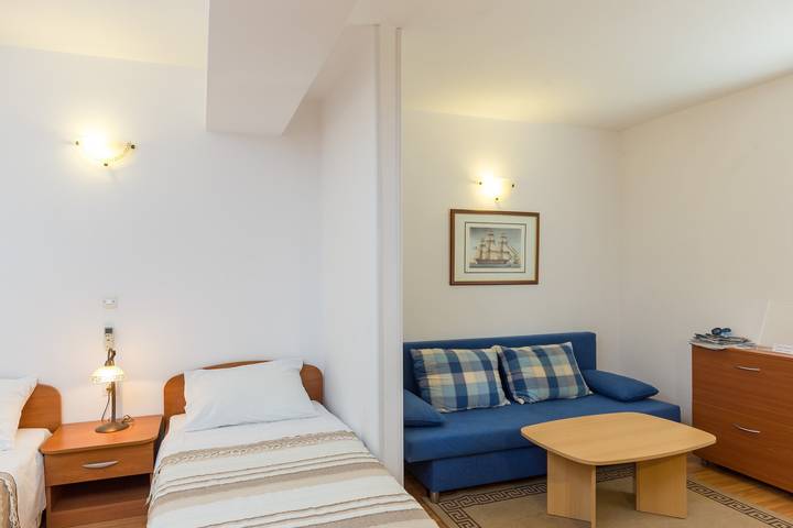 Monolocale intero, Apartments Milanović - Premium Studio Apartment with Terrace and Garden View in Ragusa Vecchia, Cavtat (Dalmatia)