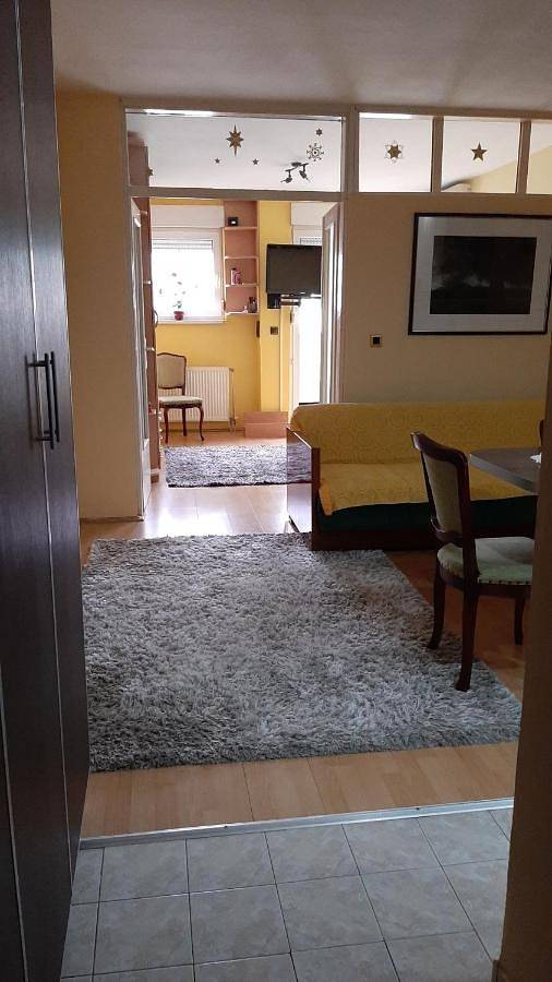 Appartement de vacances pour 4 personnes, avec Balcon ainsi que Terrasse et Vue