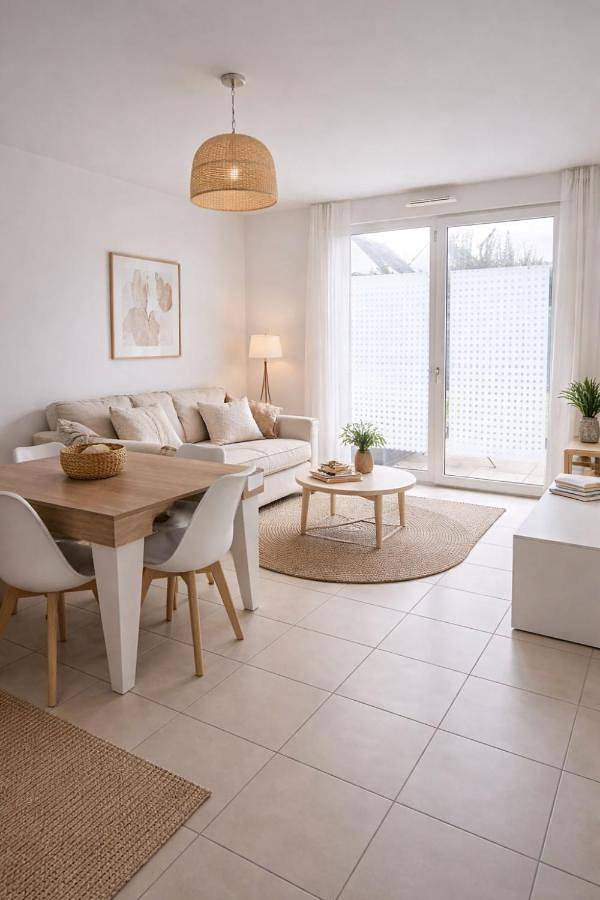 Gîte pour 4 personnes, avec jardin à Cesson - 2