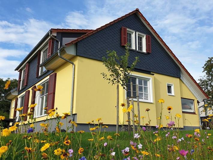 Ferienhaus für 10 Personen, mit Terrasse und Garten am Vogelsberg Region - 2