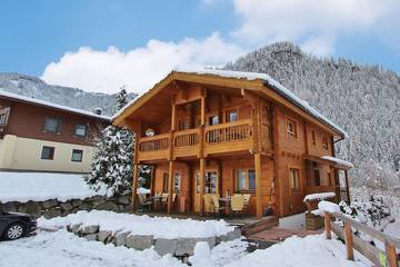 Chalet für 10 Personen, mit Garten und Balkon sowie Sauna und Whirlpool, mit Haustier in Krimml