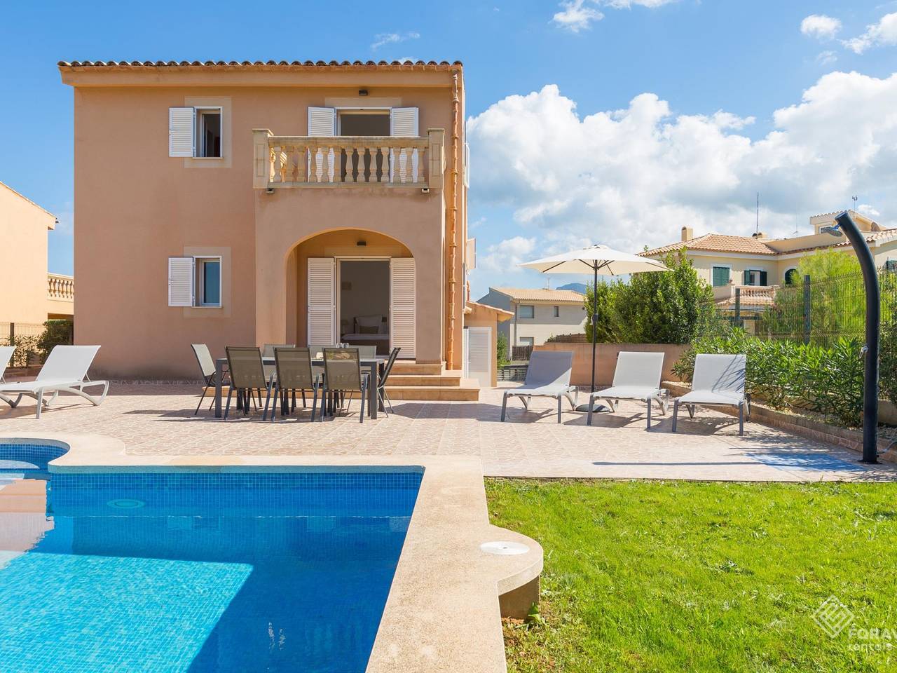 Dones Aigua - Precioso chalet con piscina y jardín en Sa Colonia de Sant Pere in Colònia de Sant Pere, Artà